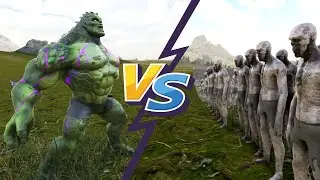 &ldquo;Hulk Alone, Facing 4.000.000 Zombies!&rdquo; 😱😱😱😱 #zombie