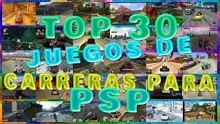 TOP/PACK DE 30 JUEGOS DE CARRERAS PSP | MEGA 2018