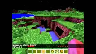 Minecraft isgyvenimas su draugais. Mcgman ; Lukas ; xernasx ; Untanas ir taip pat Parazitunas