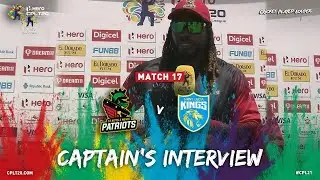 Captains' Interviews | St Kitts & Nevis Patriots vs Saint Lucia Kings | CPL 2021