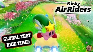 Kirby Air Riders | 1st Global Test Ride | Ninqueso Plays