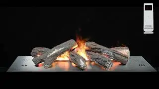 Single Color 3D Water Vapor Fire With Remote Controller