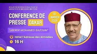 🔴 Direct - Conférence de presse Alioune Tine, Talla Sylla la libération de Bazoum, Sonko-Diomaye...
