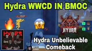 🇮🇳Hydra WWCD in BMOC😱🔥HYDRA ESPORTS