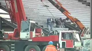 НОВОЕ ВИДЕО С МЕСТА СТРОИТЕЛЬСТВА  BAKU CRYSTALL HALL.(29/01/2012)