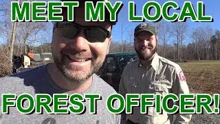 MEET SAM...MY LOCAL FORESTRY OFFICER ..MANAGING OUR FOREST AND FARM THE RIGHT WAY!!!