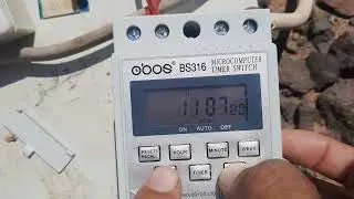 How to Program  Digital Timer Electrical Switch in Urdu/Hindi ! ALI AKBAR JHELUM