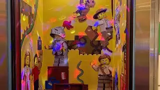 Schindler 5400AP Elevator with Disco Lights & Music at Legoland, Malaysia