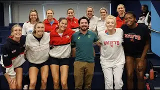 Pride Round: NSW Swifts x Dominic Clarke