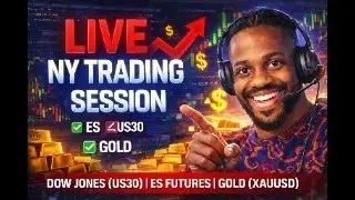 LIVE New York Trading | Dow Jones US30, ES & Gold (XAUUSD) &ndash; Dre Day FX - Jan 20 2026