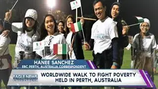 WORLDWIDE WALK TO FIGHT POVERTY HELD IN PERTH, AUSTRALIA