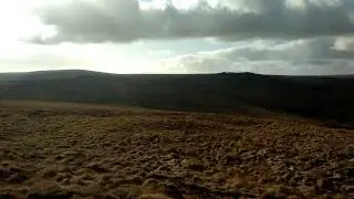 Steeperton Tor panning west round to Belstone Tor