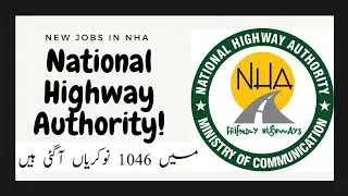 NHA Jobs 2022 | National Highway Authority Jobs |  NHA Paid Internship 2022 | Online Apply