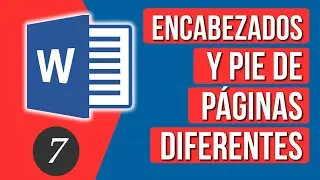 Como Hacer Encabezados y Pie de Pagina Diferentes en Word 2016