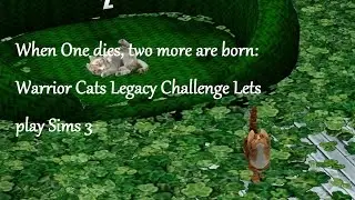 When One dies, two are born: Warrior cats Legacy Challenge Lets play Sims 3 ep7