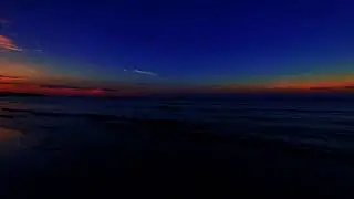 Tranquil Night Ocean Waves 🌊 Calm Sounds for Deep Sleep