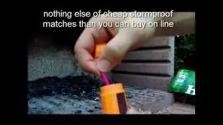 The best cheapest stormproof matches!