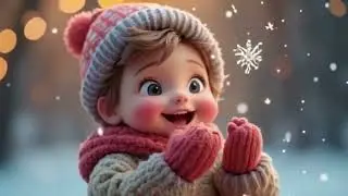 ❄️ &ldquo;Snowflake Dance, Snowflake Spin&rdquo; &ndash; A magical 3D winter nursery rhyme for kids!