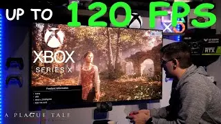 A Plague Tale: Innocence - Up to 120 FPS on the Xbox Series X