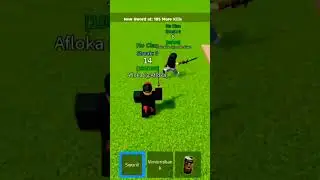 Afloka tries pvp sword fighting