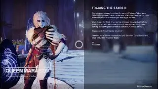 Destiny 2 - Season of the Lost / Tracing the Stars II Quest - Step 1 / Visit Mara Sov (Dialogue)