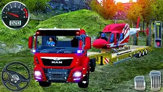 Helicopter Cargo Transporter Truck Driving - Bus Simulator Indonesia 3D - Android GamePlay #78