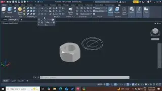 How to Make Bolt in AutoCAD |  CAD Learning Hub #AutoCAD2025 