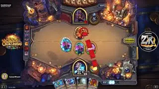 Jaina Vs CandleBeard - Kobolds & Catacombs Dungeon Run HearthStone