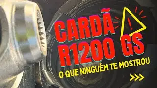 MANUTENÇÃO CARDÃ BMW GS 1200R