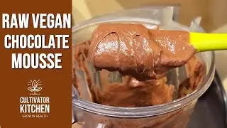 Chocolate Mousse 🥑🍫 Raw, Vegan & Gluten-Free Dessert