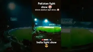 Pakistan light show 🤡 VS India light show 😎☠️