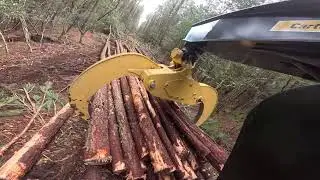 Weiler S340 GoPro 12 Boom Mounted to the Skidder boom