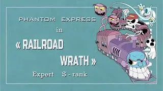 Cuphead Phantom Express  Best run / S - rank / Expert / No damage   #gaming  #cuphead #letsplay
