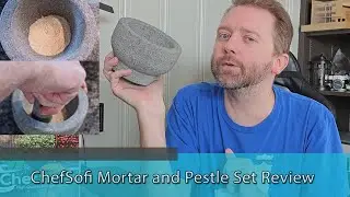 HOW TO SEASON - ChefSofi Mortar and Pestle Set Review