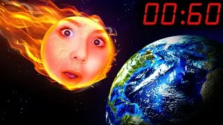 UM METEORO VAI DESTRUIR A TERRA, O QUE VC VAI FAZER? - meteor 60 seconds