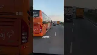 😳Scania vs Volvo😳race #shortsfeed #shortsviral #race #scania #volvo #driving #ksrtc #murahara