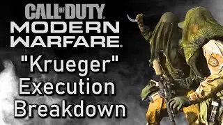 Call of Duty Modern Warfare | Krueger Execution Animation Breakdown