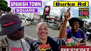 CENTRAL VILLAGE TO SPANISH TOWN 👋 ONCE THE CAPITAL OF JAMAICA NOW THE CAPITAL OF ST CATHERINE 🇯🇲