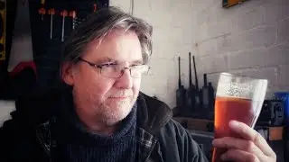 Tasting Munton's Handcrafted Smugglers Special Ale while playing Amateur Radio