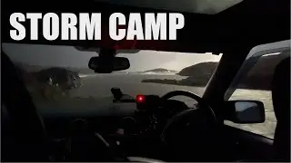 Network Camping EP17 4K. Дикий кемпинг в штормовом Геррите, Land Rover Discovery 3, автокемпинг, ...