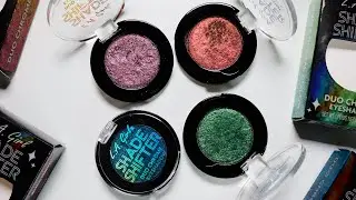 LA Girl Shade Shifter Duo Chrome Eyeshadow Swatches