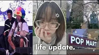 life update 🌸 graphika manila '25, seeing murakami live, tamagotchi uni, popmart etc