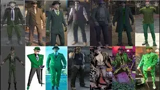 GTA V Online / 7 Outfits of the Riddler / 7 Atuendos de El Acertijo /
