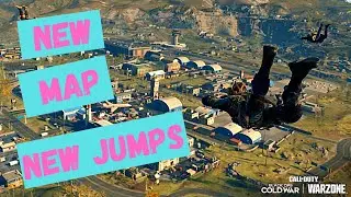 NEW WARZONE MAP JUMP SPOTS!