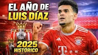 EL AÑO DE LUIS DÍAZ | 2025 HISTÓRICO 🔥🇨🇴 #luisdiaz #bayernmunich #liverpool #colombia #futbol 
