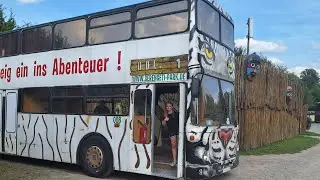 Serengeti Park Hodenhagen, Übernachtung im Doppeldeckerbus