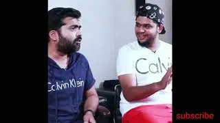 Simbu talking about biggboss Mahath