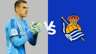 Andriy Lunin vs Real Sociedad | All saves & passes! | Laliga - Round 38 (24/02/2025)