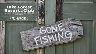 Fishing in Eagle River, Wisconsin