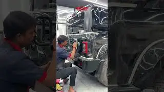 Paint Your Faded Car Trims to Make More Premium Look  #automobile #carcare #ytshorts